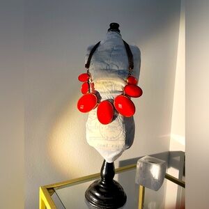 Paparazzi Demi-Diva Orange Necklace ⚡️💗